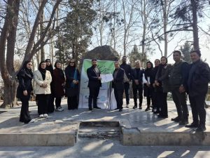 آیین درختکاری در پارک جنگلی شیان با حضور مسئولین و ورزشکاران