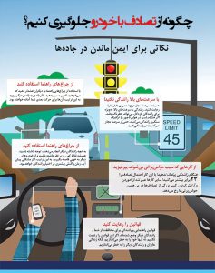 نکات ایمنی در رابطه با سفر های جاده ای عید نوروز